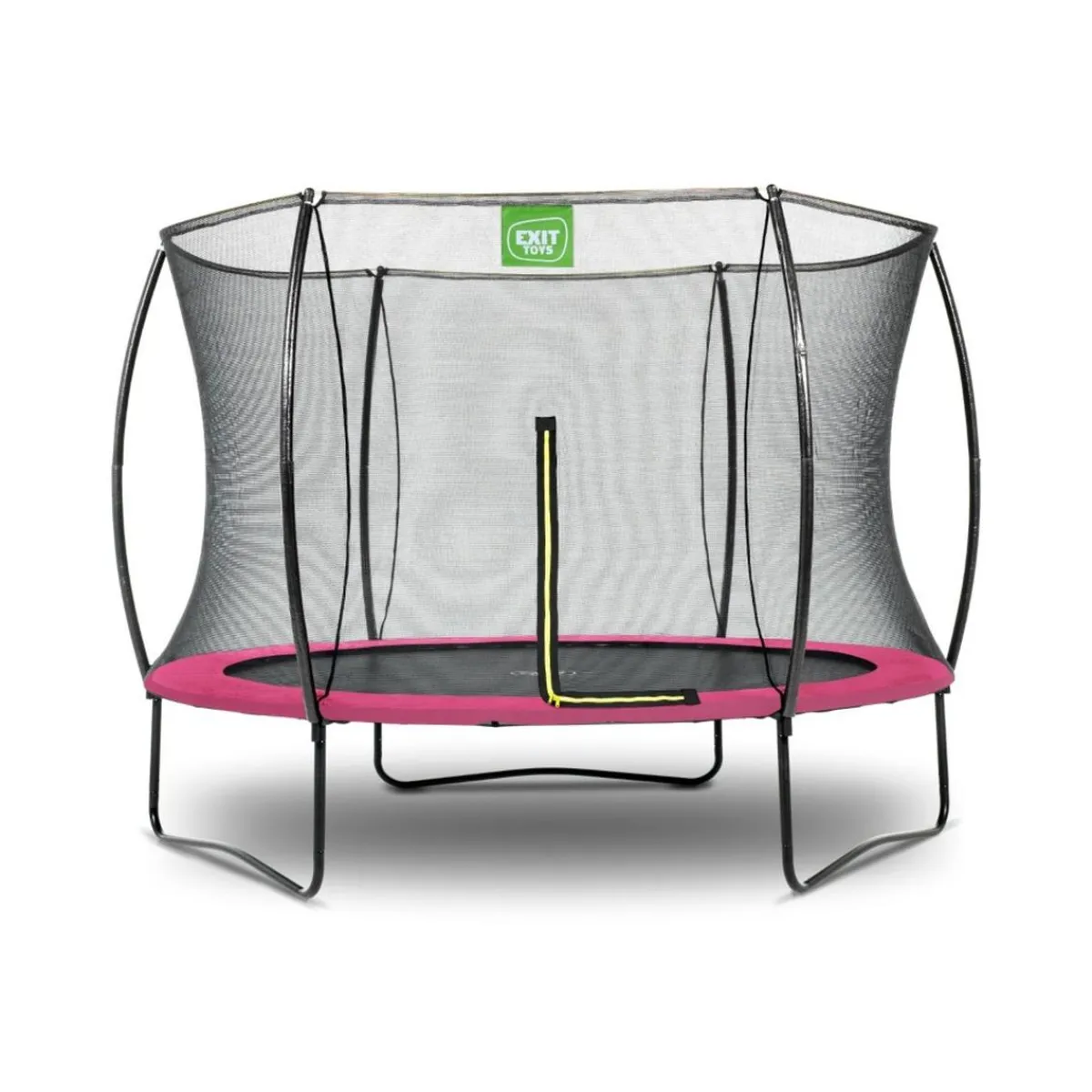 Sale Exit - Cama elástica Silhouette redonda rosa 244 cm Camas Elásticas