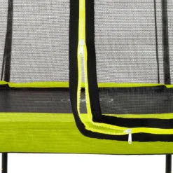 New Exit - Cama elástica Silhouette rectangular verde 153 cm Camas Elásticas