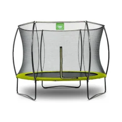 Exit - Cama elástica Silhouette redonda verde 244 cm*Exit Toys New