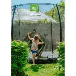 Exit - Cama elástica Silhouette redonda de suelo 427 cm*Exit Toys Online