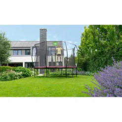 Exit - Cama elástica Silhouette redonda rosa 366 cm*Exit Toys Online