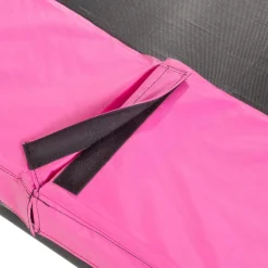 Outlet Exit - Cama elástica Silhouette rectangular rosa 244 cm Camas Elásticas