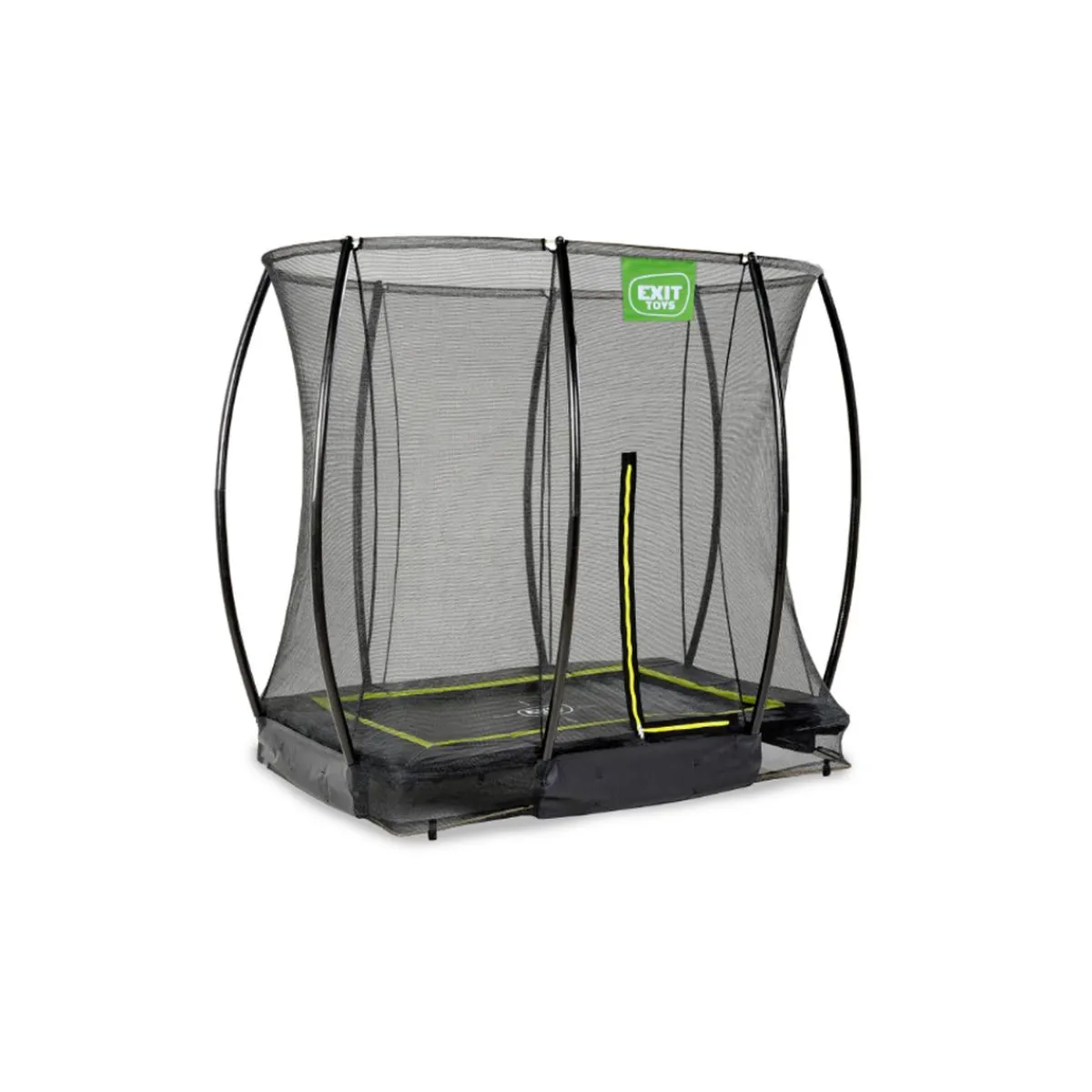 Exit - Cama elástica Silhouette rectangular de suelo 153 cm*Exit Toys Sale