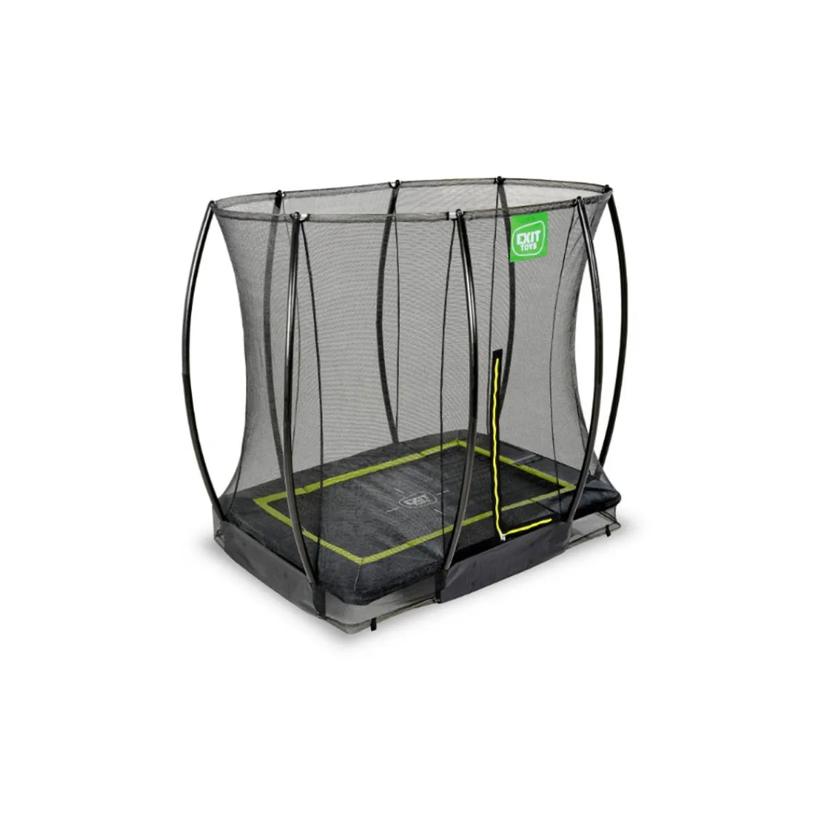 Exit - Cama elástica Silhouette rectangular de suelo 153 cm*Exit Toys Sale