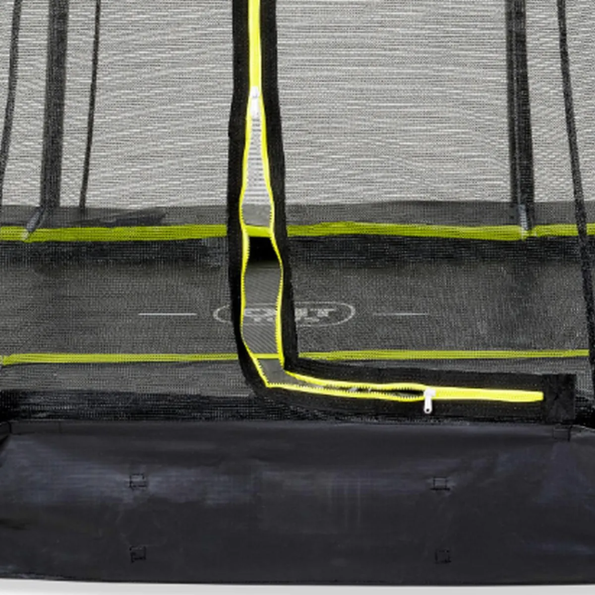 Exit - Cama elástica Silhouette rectangular de suelo 153 cm*Exit Toys Sale