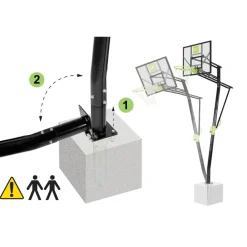 Exit - Canasta de baloncesto Galaxy para suelo*Exit Toys Sale