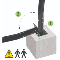 Online Exit - Canasta de baloncesto Galaxy para suelo con aro para mates Deportes