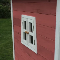 EXIT - Casita Fantasía de madera roja*Exit Toys Online