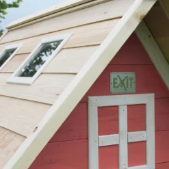 EXIT - Casita Fantasía de madera roja*Exit Toys Online