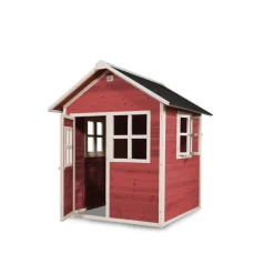 EXIT - Casita Loft de madera roja*Exit Toys Best
