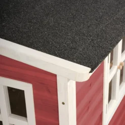 EXIT - Casita Loft de madera roja*Exit Toys Best