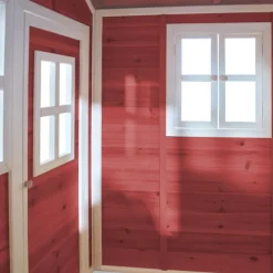 EXIT - Casita Loft de madera roja*Exit Toys Best