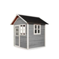Discount EXIT - Casita Loft de madera gris Casas