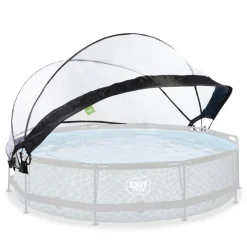 Discount EXIT - Cúpula de piscina redonda 360 cm Piscinas|Juguetes De Verano