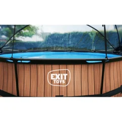 Discount EXIT - Cúpula de piscina redonda 360 cm Piscinas|Juguetes De Verano