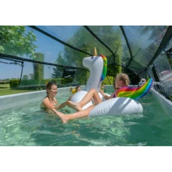 EXIT - Cúpula de piscina rectangular 540 cm*Exit Toys Outlet