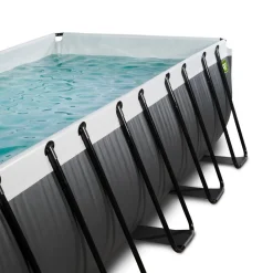 Exit - Piscina Black Leather 540 x 250 x 122 cm con filtro de cartucho*Exit Toys Clearance