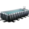 New Exit - Piscina Black Leather 540 x 250 x 122 cm con filtro de arena Piscinas|Juguetes De Verano