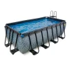 Exit - Piscina Stone gris 400 x 200 x 122 cm con filtro de arena*Exit Toys Clearance