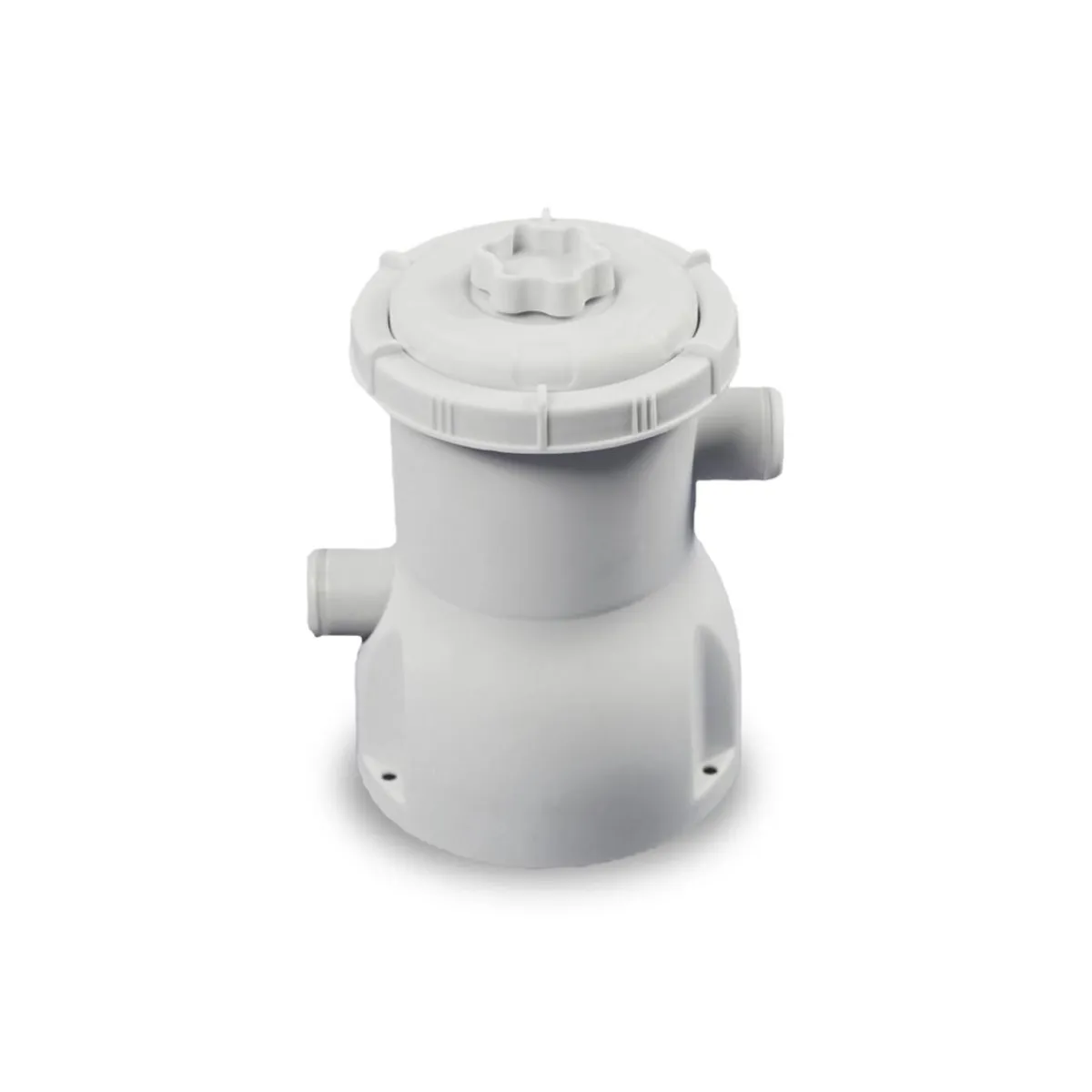 Discount EXIT - Piscina Stone redonda 244 cm con cúpula y bomba de filtro Piscinas|Juguetes De Verano