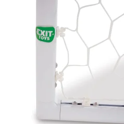 Hot Exit - Portería de fútbol Aluminio Scala 300 x 200 Blanco Deportes