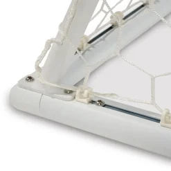 Hot Exit - Portería de fútbol Aluminio Scala 300 x 200 Blanco Deportes