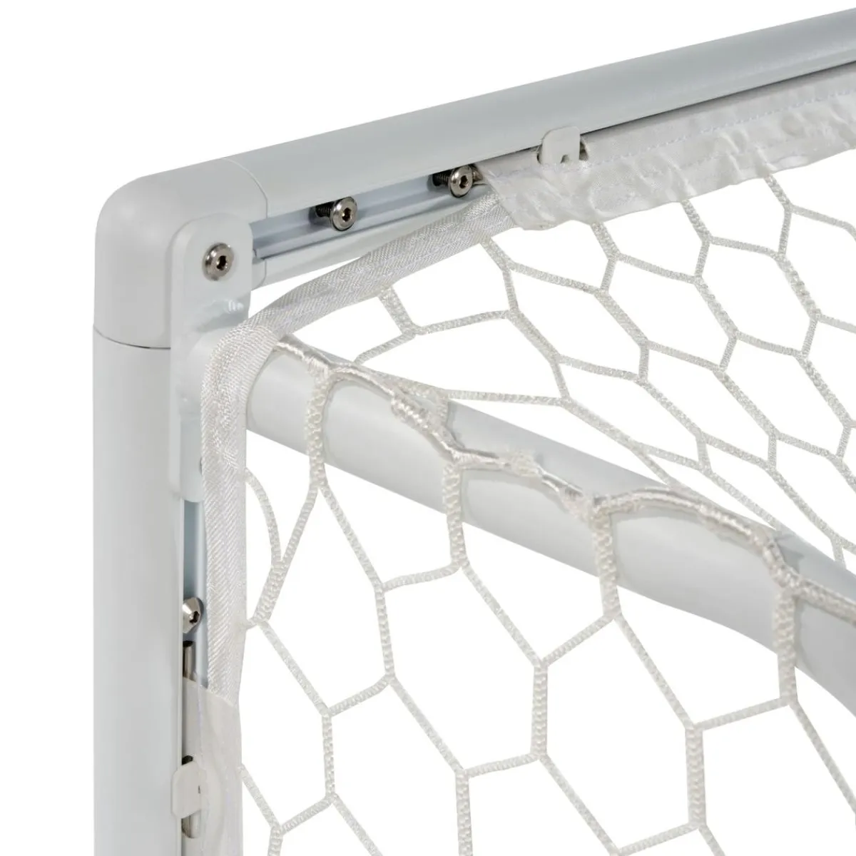 New Exit - Portería de fútbol Aluminio Scala 120 x 80 Blanco Deportes