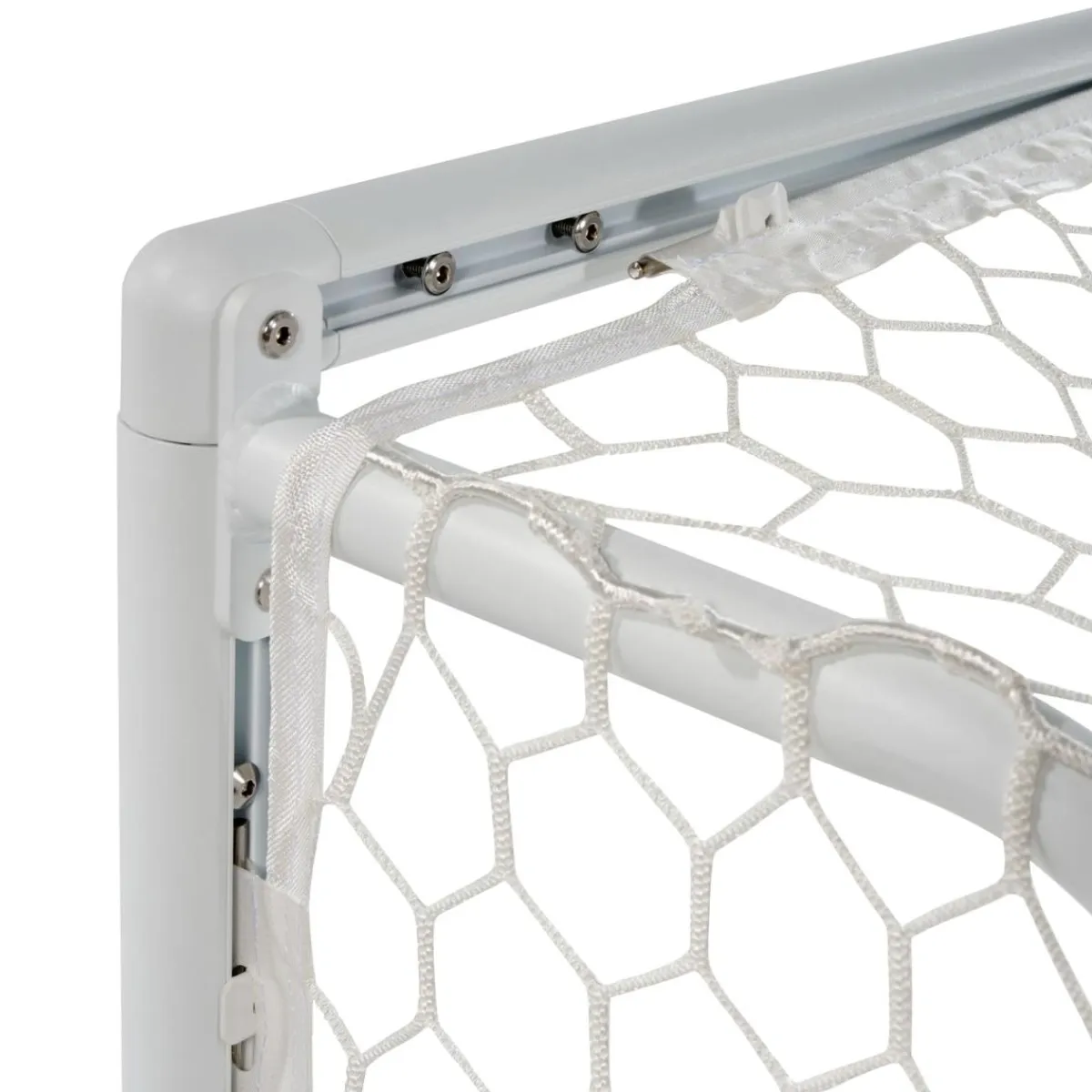 New Exit - Portería de fútbol Aluminio Scala 120 x 80 Blanco Deportes