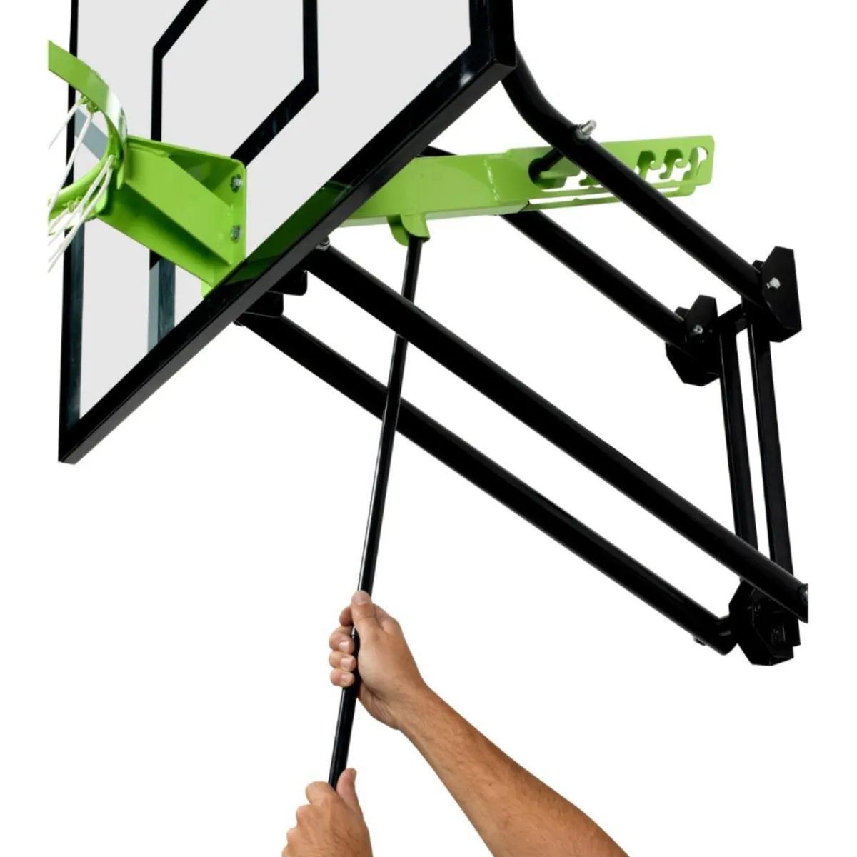 Exit - Tablero de baloncesto Galaxy transparente para pared*Exit Toys Best
