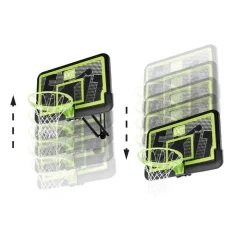 Exit - Tablero de baloncesto Galaxy para pared*Exit Toys Clearance