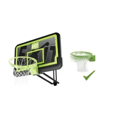 Online Exit - Tablero de baloncesto Galaxy para pared con aro para mates Deportes