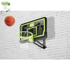 Online Exit - Tablero de baloncesto Galaxy para pared con aro para mates Deportes