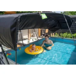 EXIT - Toldo de piscina rectangular 300 cm*Exit Toys Clearance