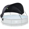 Outlet EXIT - Toldo de piscina redonda 360 cm Piscinas|Juguetes De Verano