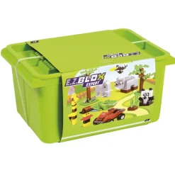 Best - Barril con piezas Juguetes De Construcción