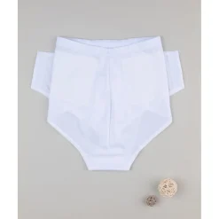 Faja de embarazo blanca con cierre de velcro*Prenatal Best