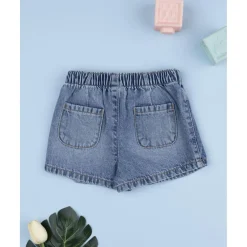 Falda pantalón denim niña flores Niña·Bebé Niña 3-36 Meses|Bebé Niña 3-36 Meses·Vaqueros, Pantalones Y Petos