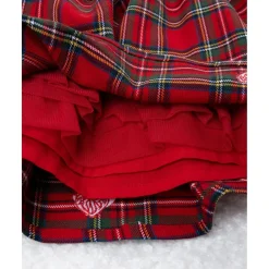 Falda tartán de niña con lazo y lentejuelas Niña·Niña 2-10 Años|Niña 2-10 Años·Leggings Y Faldas