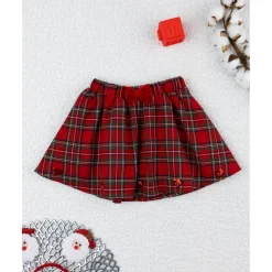 Falda tartán de niña con lazo y lentejuelas Niña·Niña 2-10 Años|Niña 2-10 Años·Leggings Y Faldas