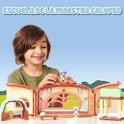 Clearance - Bluey - Pack 4 Figuras articuladas de personajes de Serie de Dibujos Animados ㅤ Coleccionables Y Mini Mundos