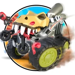 New - Caminón De Carreras Swap Riders Dinosaurio Krono Rex ㅤ Vehículos Y Circuitos