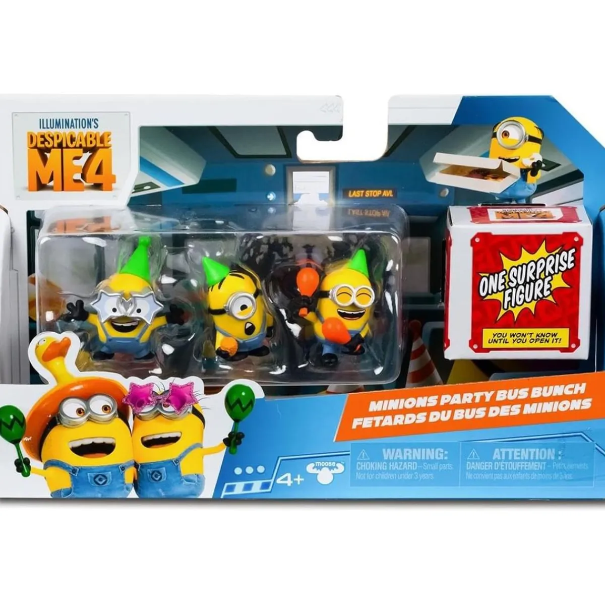 Discount Famosa - - Pack 4 figuras - (Varios modelos) Figuras De Acción