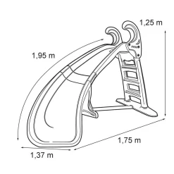 - Tobogán Slide Curve*FEBER Hot