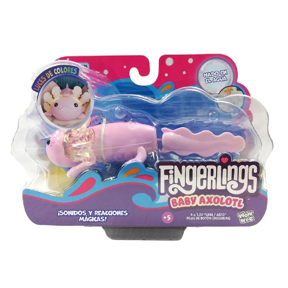Fingerlings - Baby Axolotl Nadador*BIZAK Hot