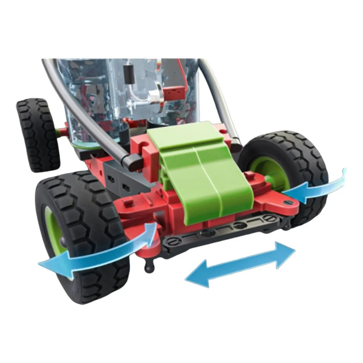 Sale Fischer Technik - Set de construcción Hidrógeno H2 Fuel Cell Car Steam|Juguetes De Construcción