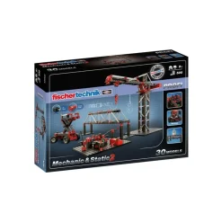 New Fischer Technik - Set de construcción Ingeniería Mechanic + Static 2 Steam|Juguetes De Construcción