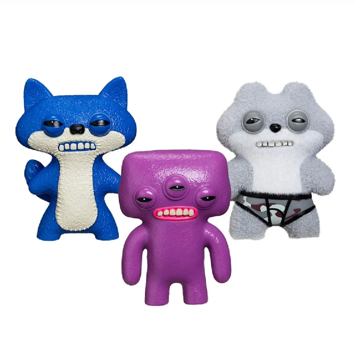 Discount Fuggler - Pack de 3 figuras (Varios modelos) Figuras De Acción