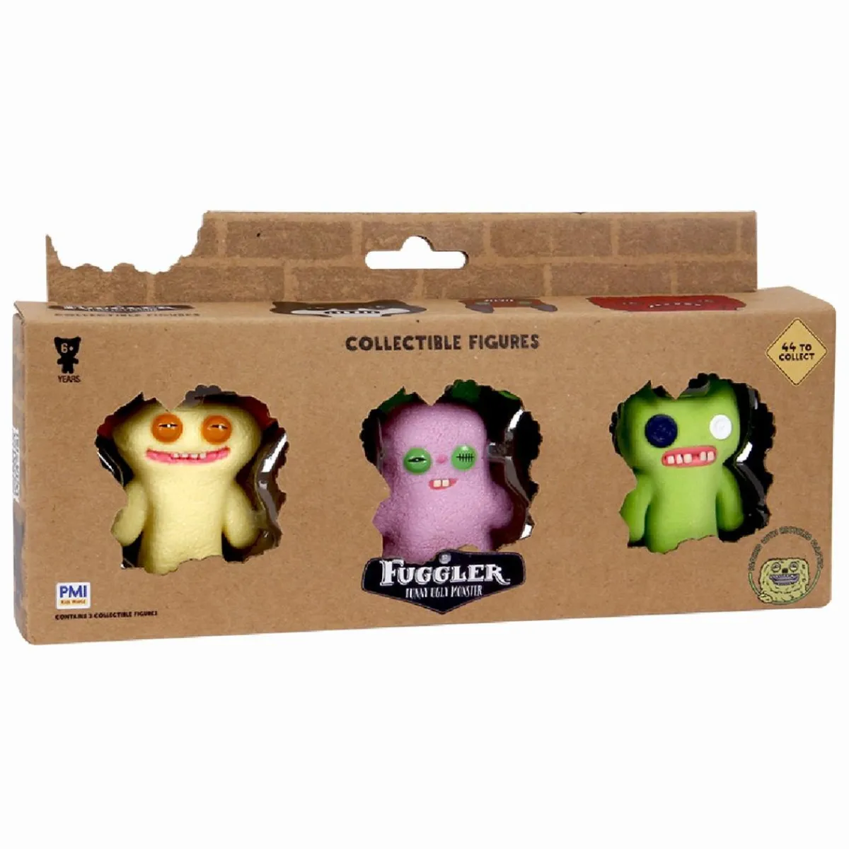 Discount Fuggler - Pack de 3 figuras (Varios modelos) Figuras De Acción