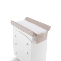 Funda cambiador estrellas gris 50x81 Descanso·Muebles Cambiador