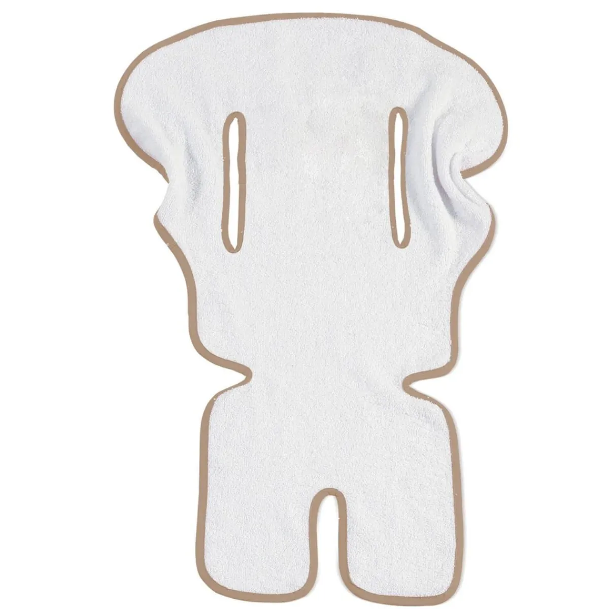 Outlet Funda silla alta rizo borde gris 50x90 Tronas·Accesorios Tronas